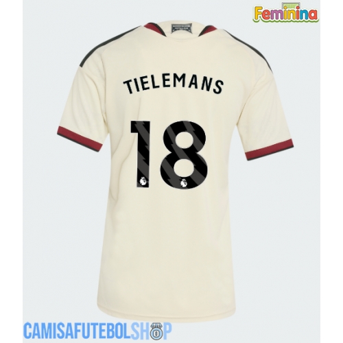 Camisa de time de futebol Manchester United Youri Tielemans #18 Replicas 3º Equipamento Feminina 2026-27 Manga Curta
